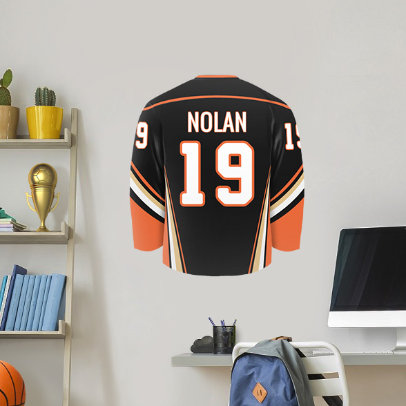 Labels For Kids - Hockey Jersey Wall Decal