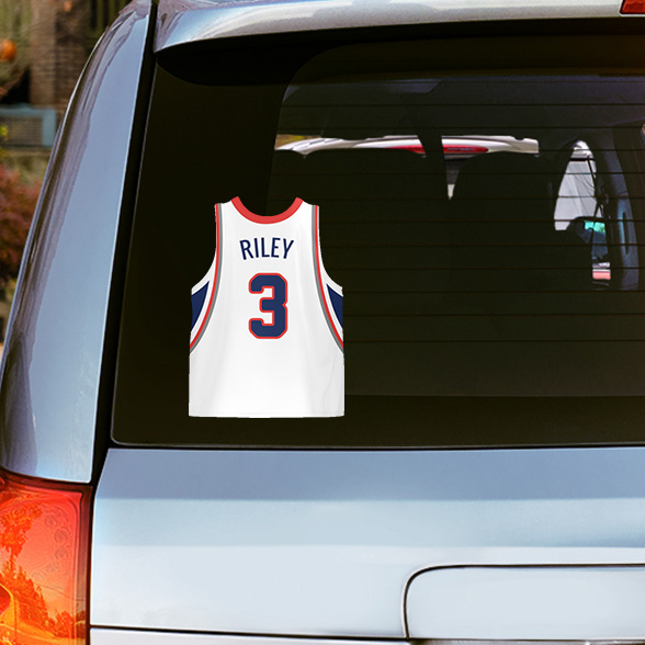 Calcomanías para Coche de Camisa de baloncesto