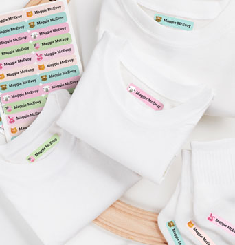 Labels For Kids - Iron-on Clothing Labels